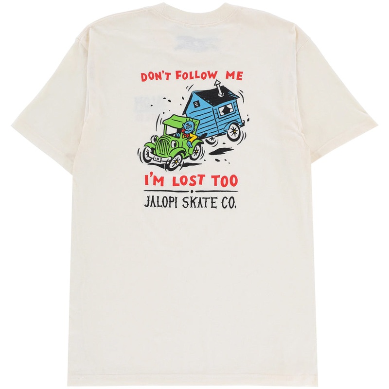 Anti-Hero Jalopi Returns T Shirt Cream Small
