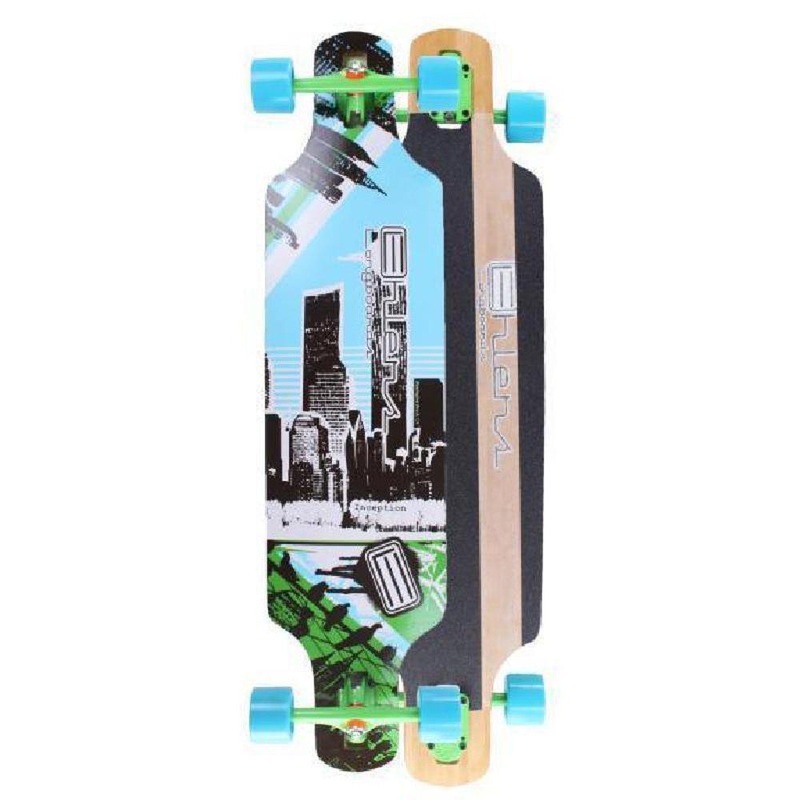 Bamboo Drop Through Longboard Inception 40″ Longboard Complete