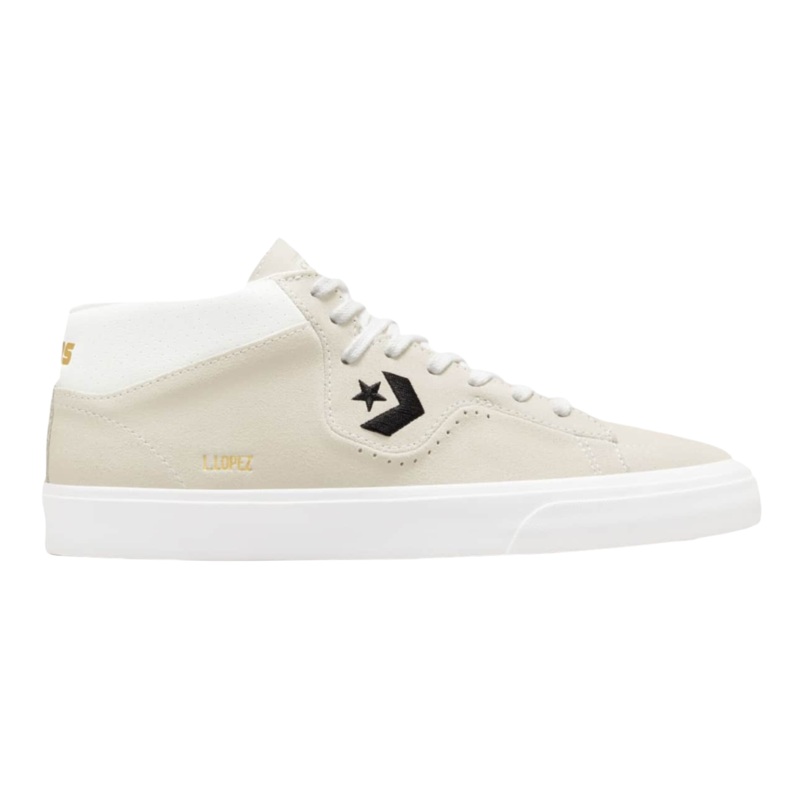 Converse Cons Louie Lopez Pro Mid Shoes White/Black/White 5