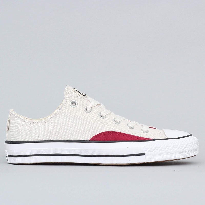 Converse CTAS Pro OP OX Shoes Natural Ivory / Black / White UK7