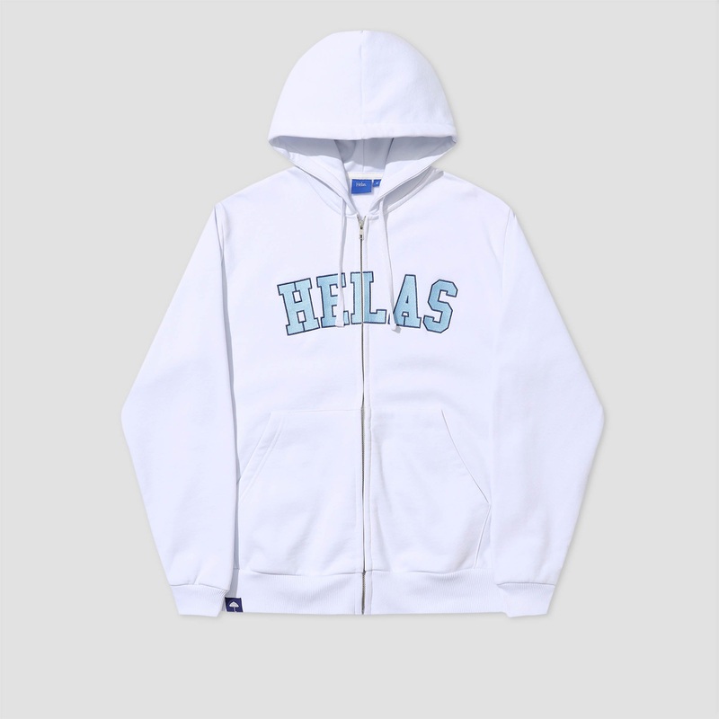 Helas Campus Full Zip Hood White X-Small