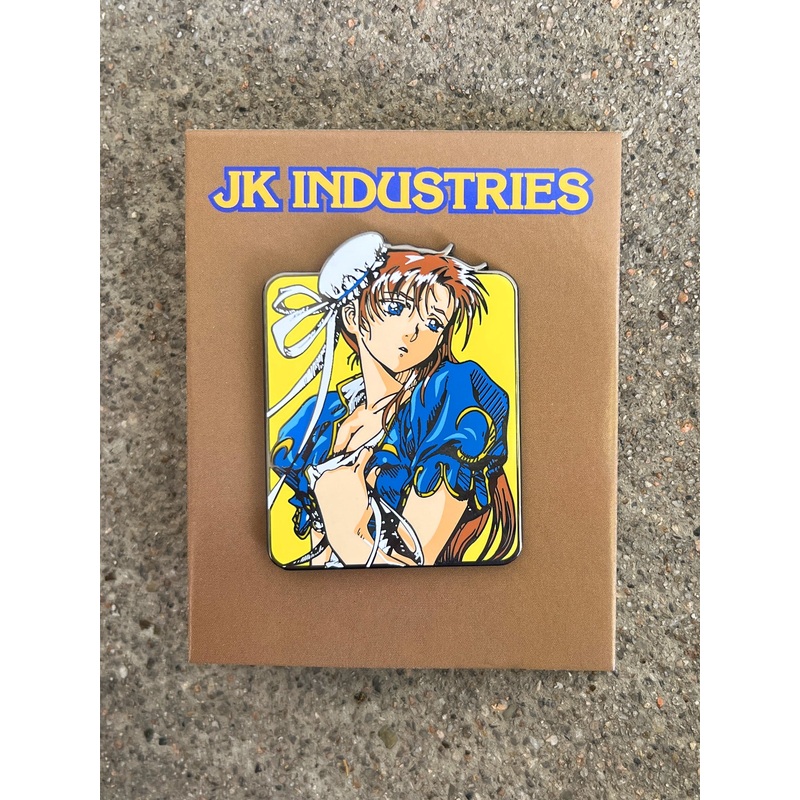 JK Industries Chun Li Enamel Pin