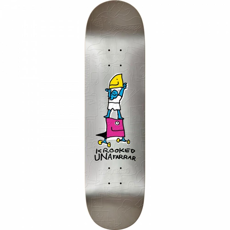 Krooked Farrar Stack 8.25″ Skateboard Deck