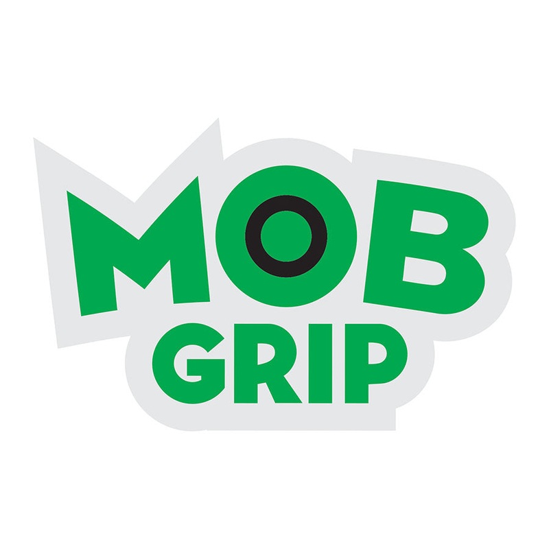 Logo 3in Mob Grip Stickers (25 Pack) Green/Black 3 in