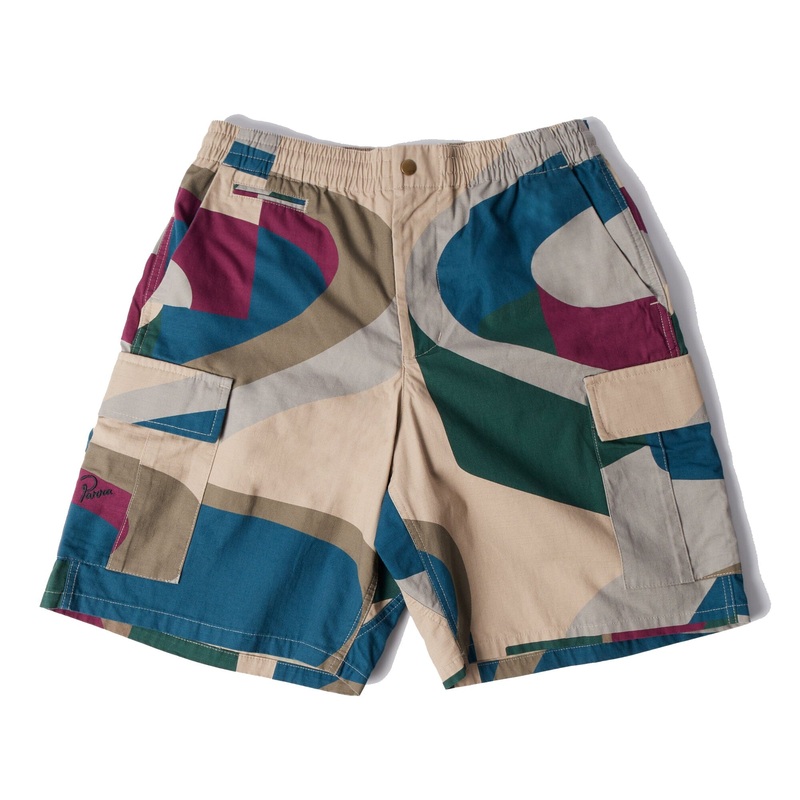 Parra The Wall Camo Shorts Sand M