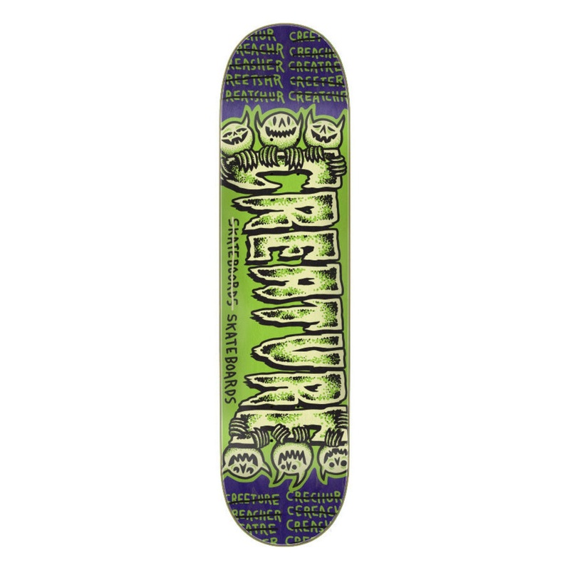 Psycho Logo 7 Ply Birch Sm Skateboard Deck 7.75in x 31.4in Creature
