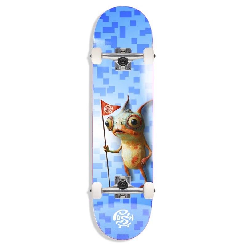 Push “Squigley” 7.25″ Complete Skateboard