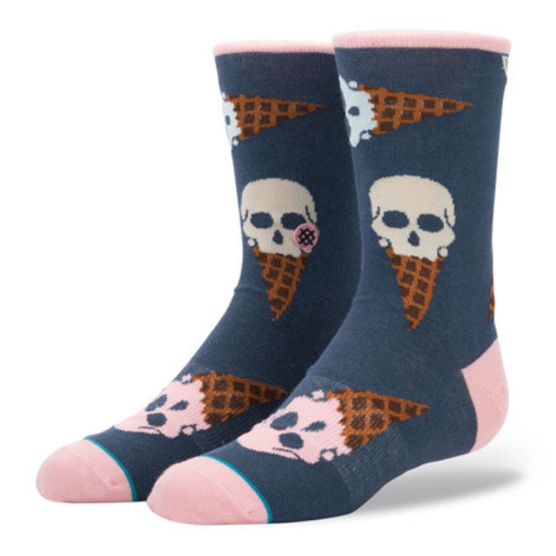 Stance Cone Head Kids Socks Blue Large