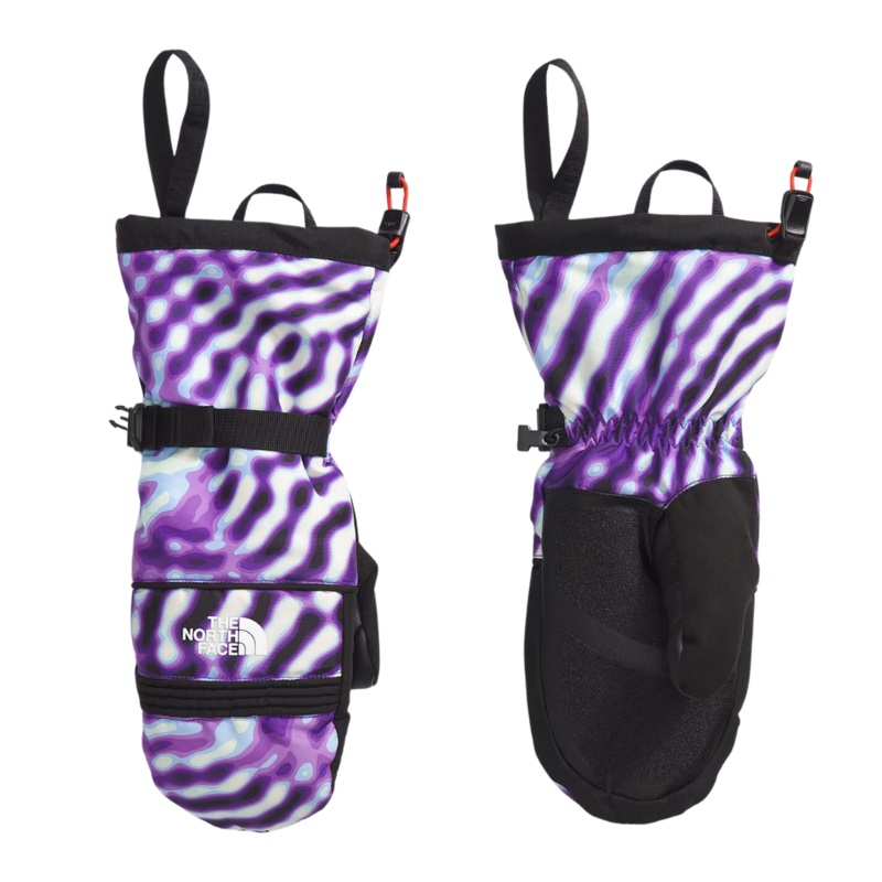 The North Face Women’s Montana Ski Mitt Peak Purple The Lift Print SM