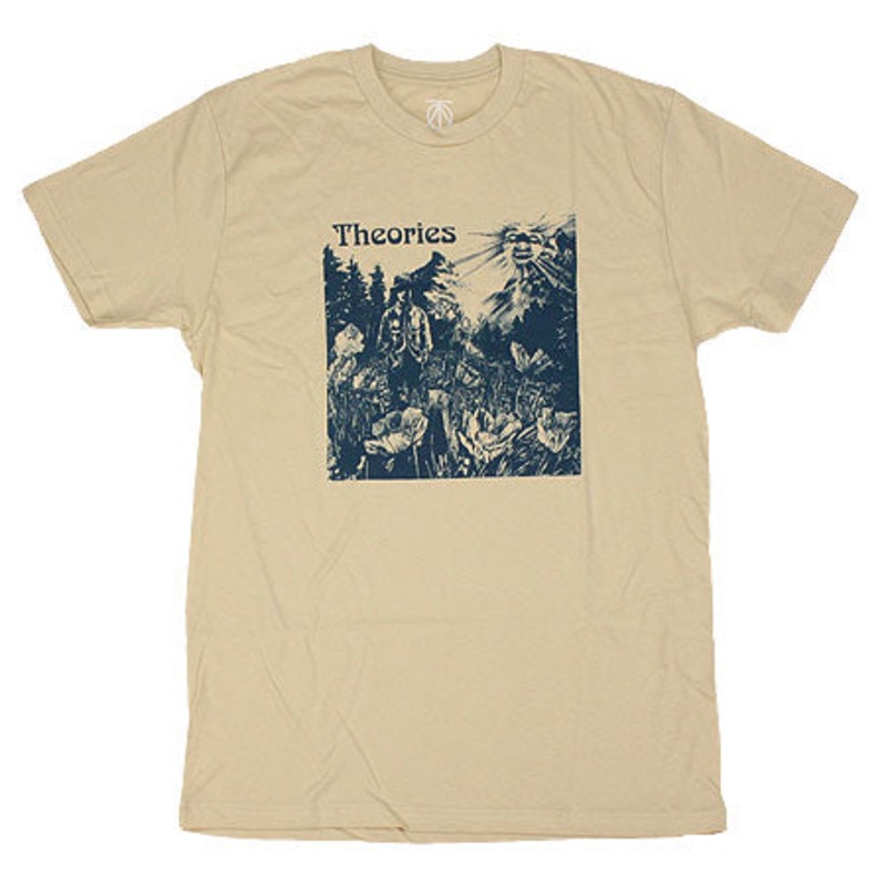 Theories Dinosaur T Shirt Cream/ Navy Small