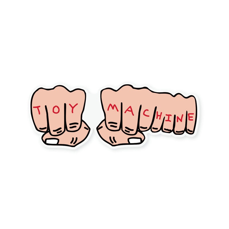 Toy Machine Fists Sticker Multicolor 6″