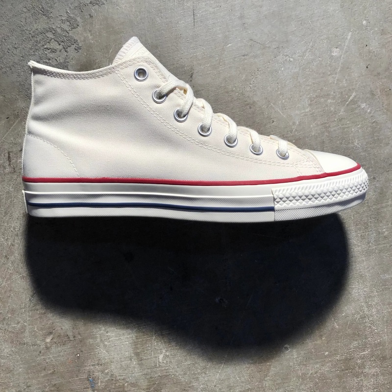 Converse CONS – CTAS Pro Mid – Egret – Red – Clematis Blue 12