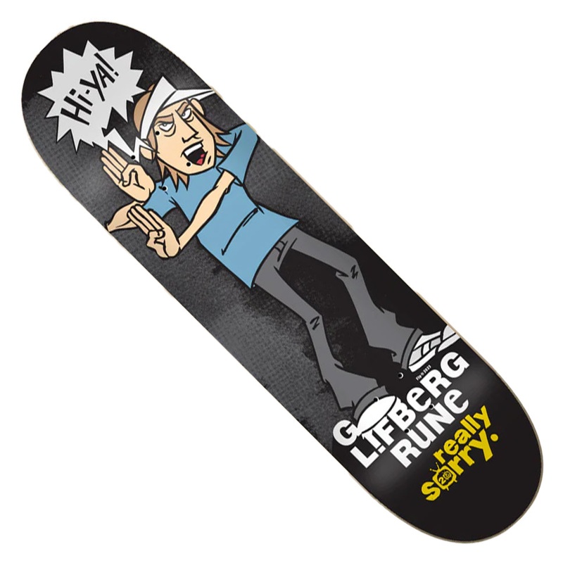Flip Rune Glifberg Really Sorry 20th Anniversary Deck Multicolor 8.5 x 32.36 WB:14.7