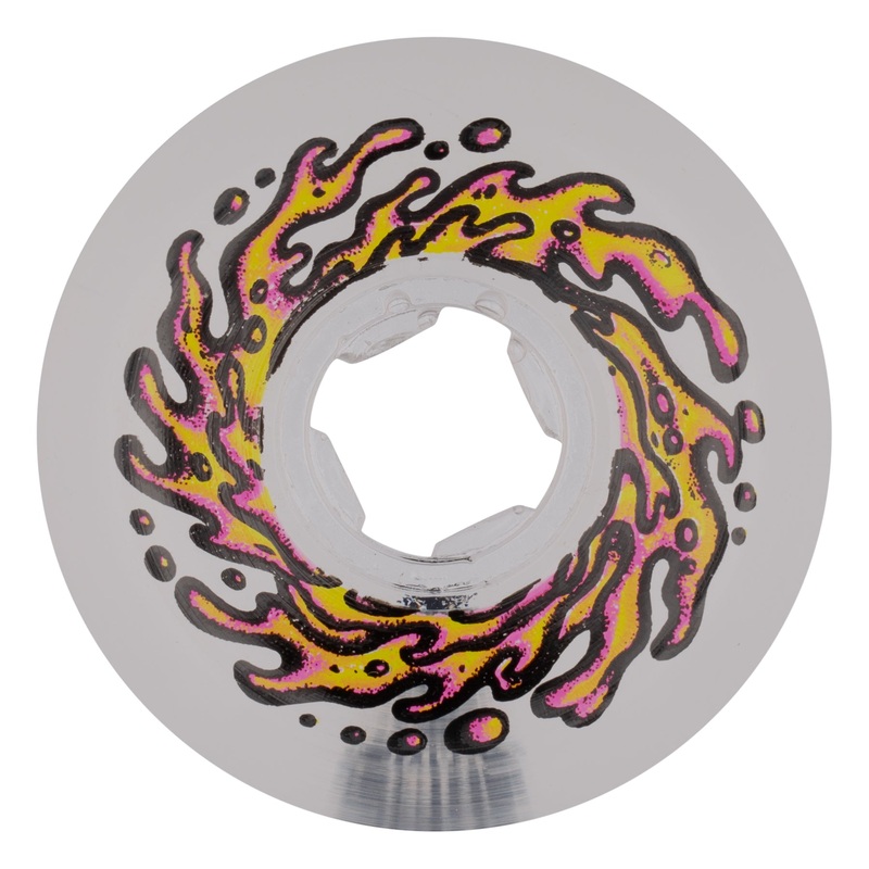 Mirror Vomits Clear 99a Skateboard Wheel 54mm