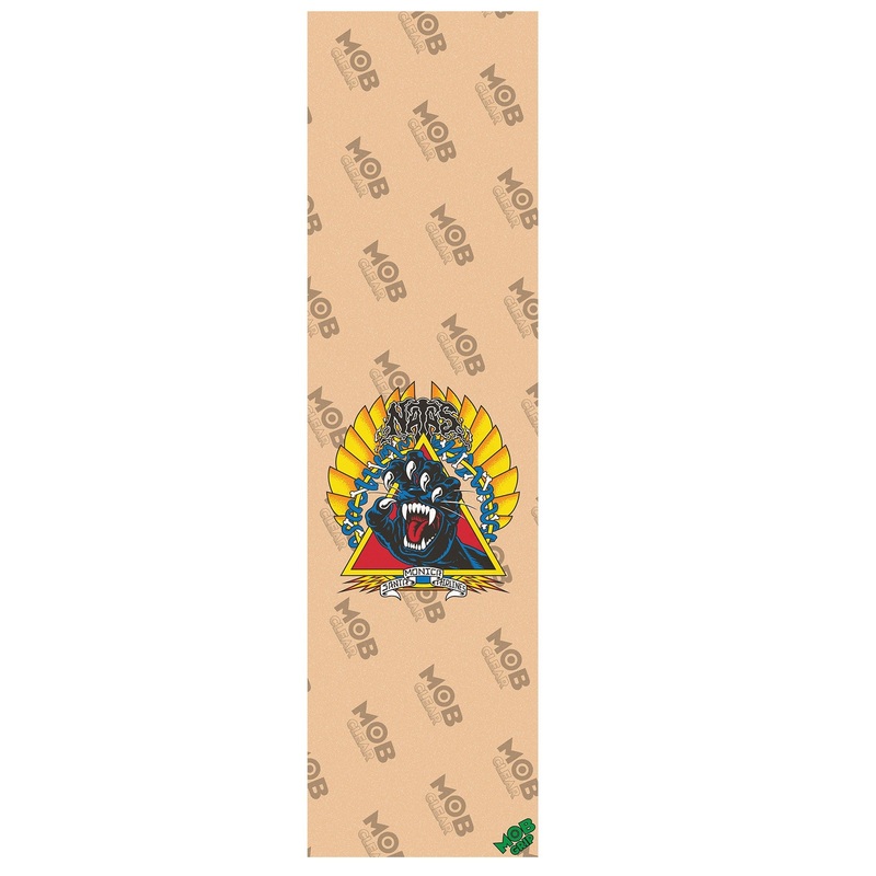 Mob Griptape “Santa Cruz- Natas Screaming Hand” Clear 9″ Grip