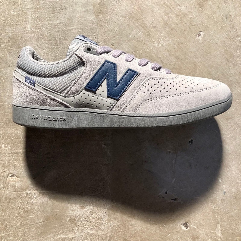 New Balance Numeric – Brandon Westgate 508 Shoe – Grey / Blue 8