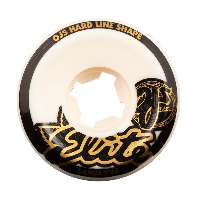 OJ Wheels Elite Hardline 99a Skateboard Wheels 53mm