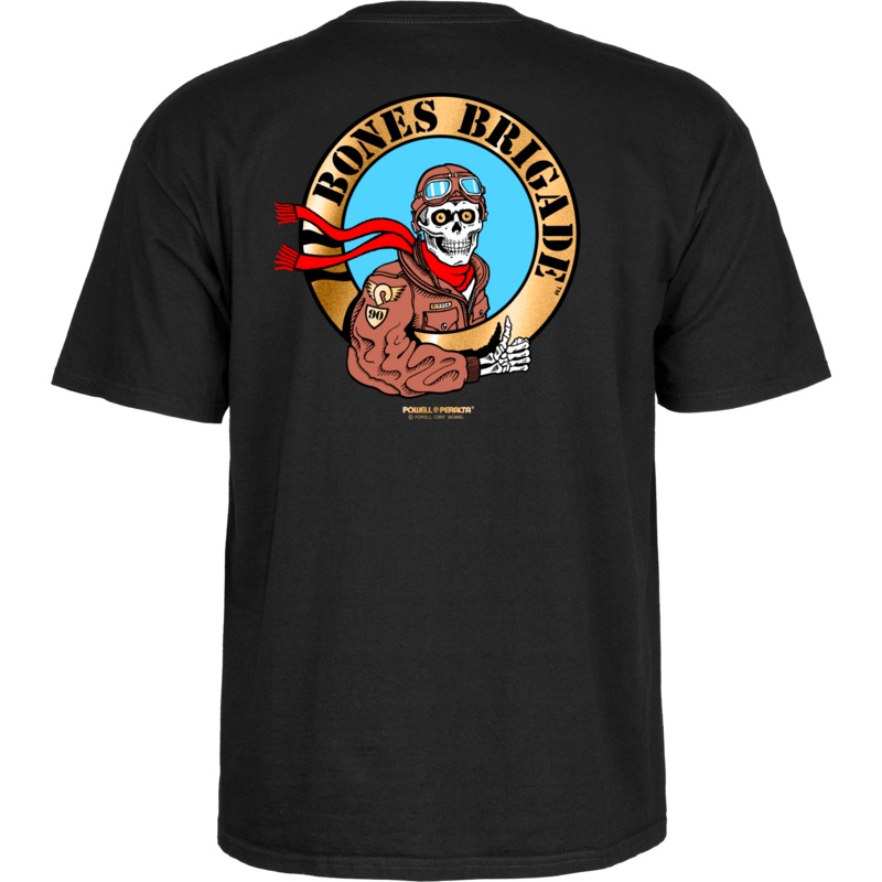 Powell Peralta Bones Brigade Pilot T-Shirt Small