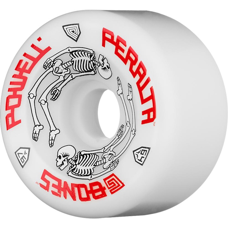 Powell Peralta G-Bones II 97A 64 mm White Skateboard Wheels