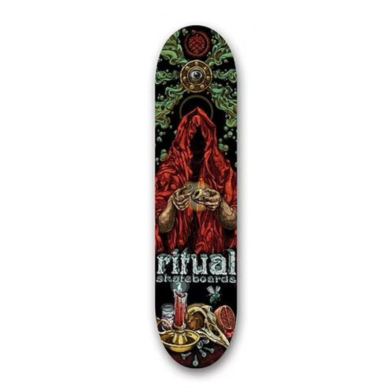 Ritual Lord of Bearings Red 8.25″ Skateboard Deck 8.25″