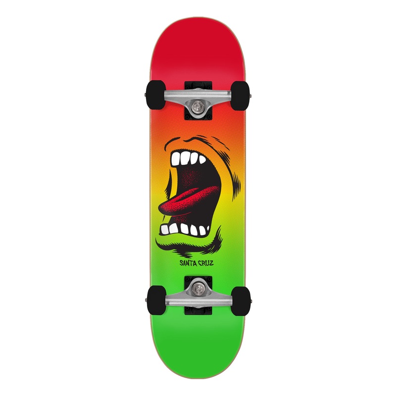 SANTA CRUZ SCREAMING MOUTH 8″ COMPLETE SKATEBOARD