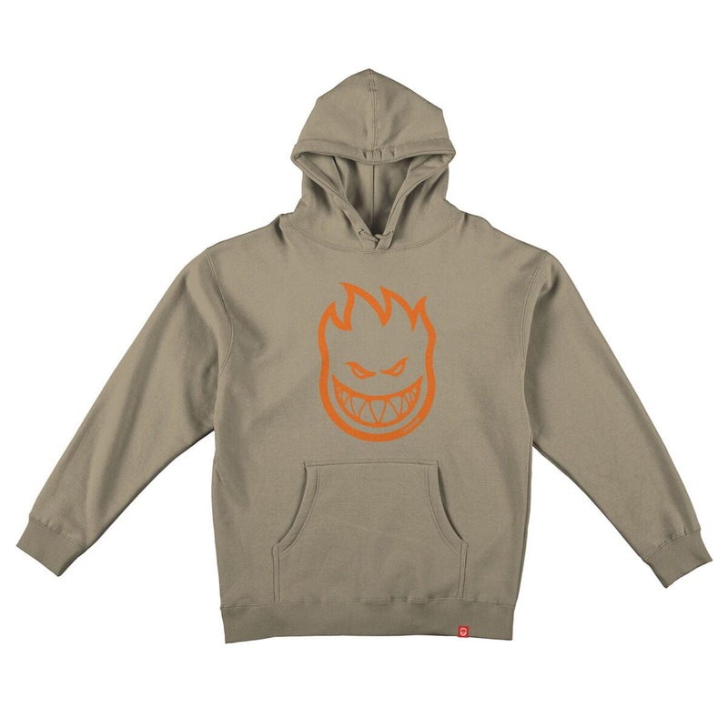 SPITFIRE WHEELS BIGHEAD PULLOVER HOODY SANDSTONE L