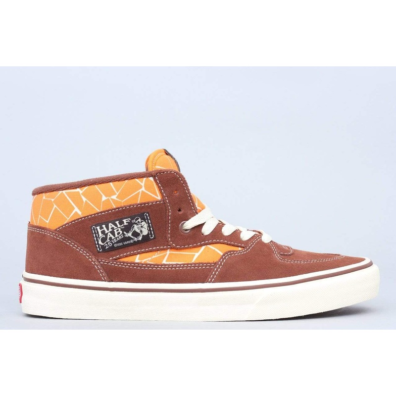 Vans X Trap Wilhelmsburg Half Cab Shoes Brown / Orange US7.5 /UK6.5