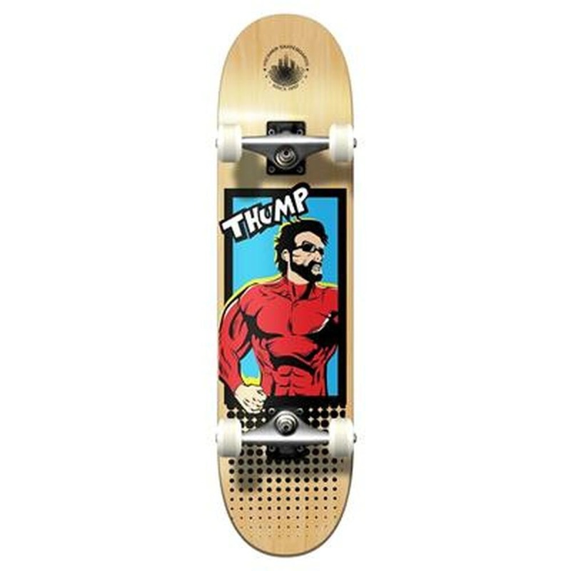 Yocaher Graphic Complete 7.75″ Skateboard – Comix Series – Thunder Complete