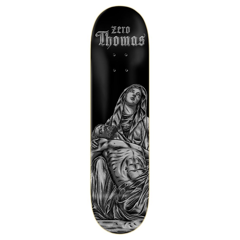 ZERO THOMAS LA PIETA 8.5″ SKATEBOARD DECK