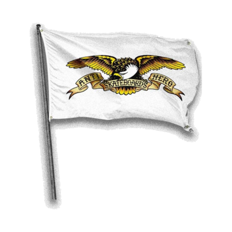 Anti Hero Eagle Banner – White
