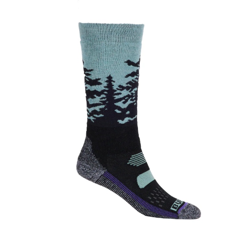 Burton Kids Performance Midweight Socks – 2025 S/M Blue