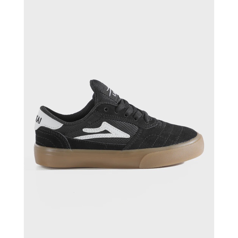 Cambridge Kids Black/Gum Suede 11C