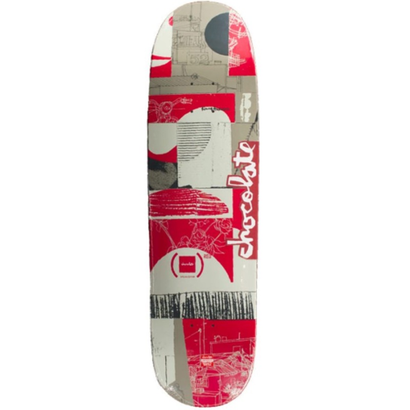 Chocolate Skateboard Company Kenny Anderson Red Deck 8 in 8 in