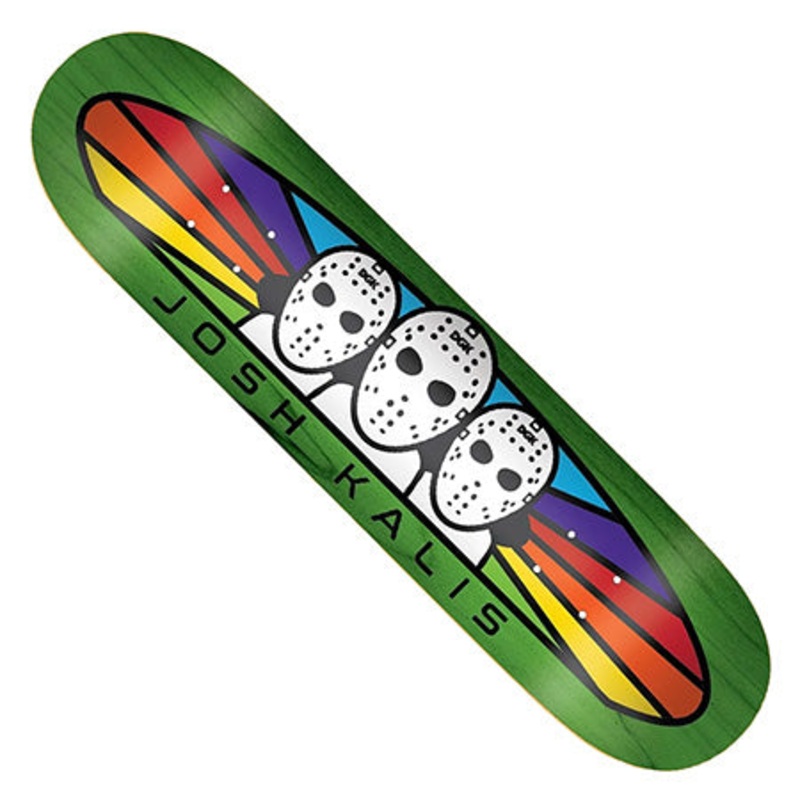 DGK Josh Kalis UFO Deck Green 8.25 X 31.8 WB:14.25