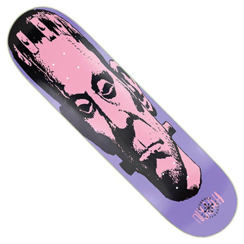 Disorder Skateboards Nyjah Huston Munster Deck Purple/ Pink 8.25 X 32 WB:14.25