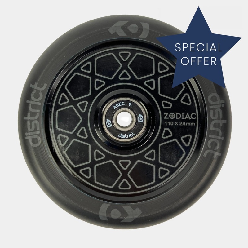 District Zodiac Wheel 110mm – Black