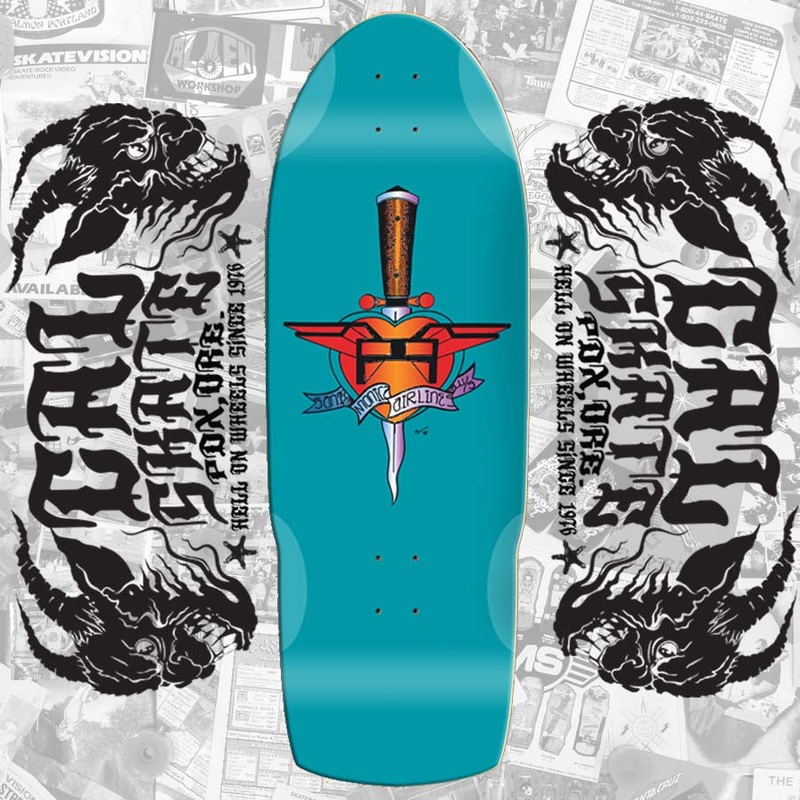 Fire Sale Santa Monica Airlines “Heart Attack” 10.5″ Deck
