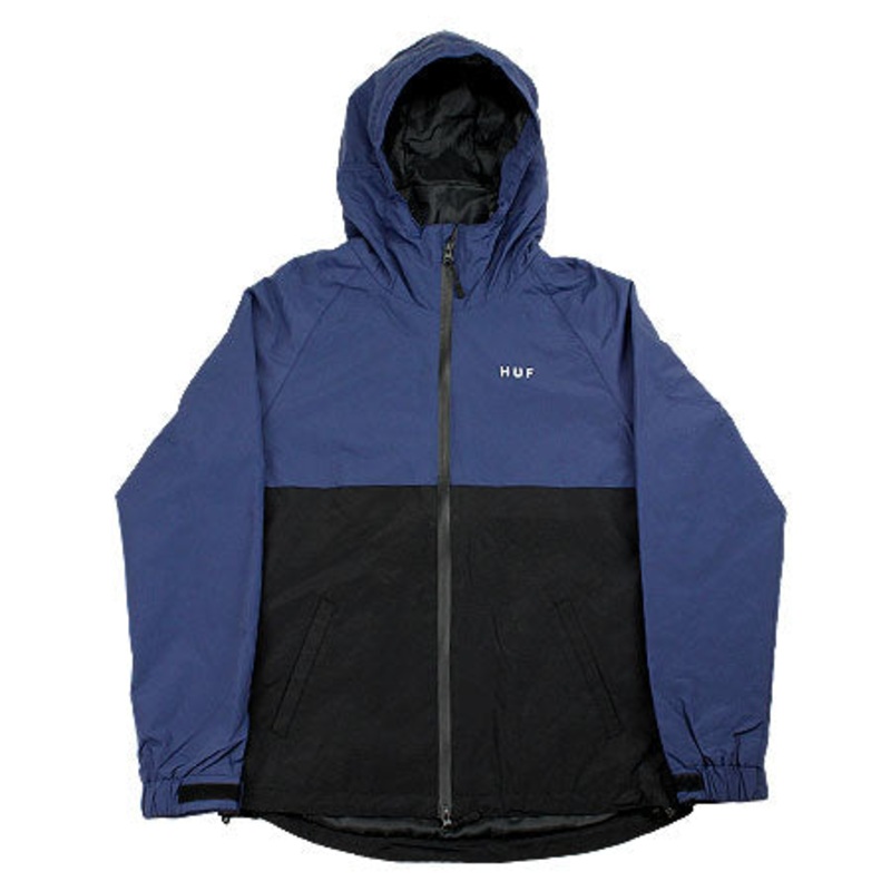 HUF Standard Shell Jacket Navy/ Black Large