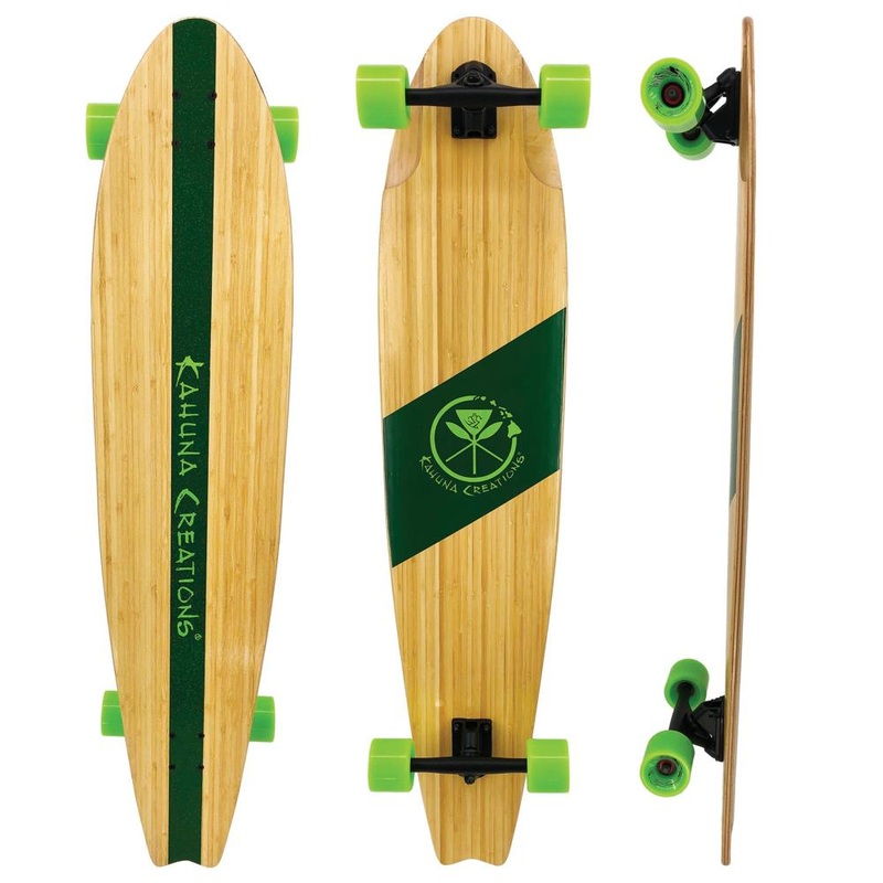 Kahuna Creations Pohaku Bamboo 46″ Longboard Complete