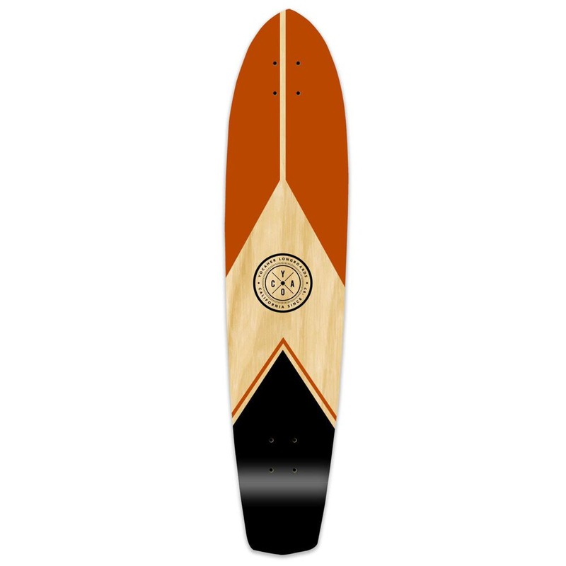Punked Slimkick Longboard Deck – Mountain Deck