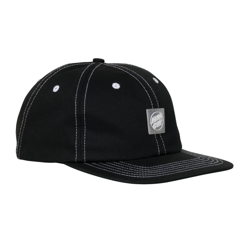 Santa Cruz Hat Travelers Opus Snapback Mid Profile Unisex Black OS