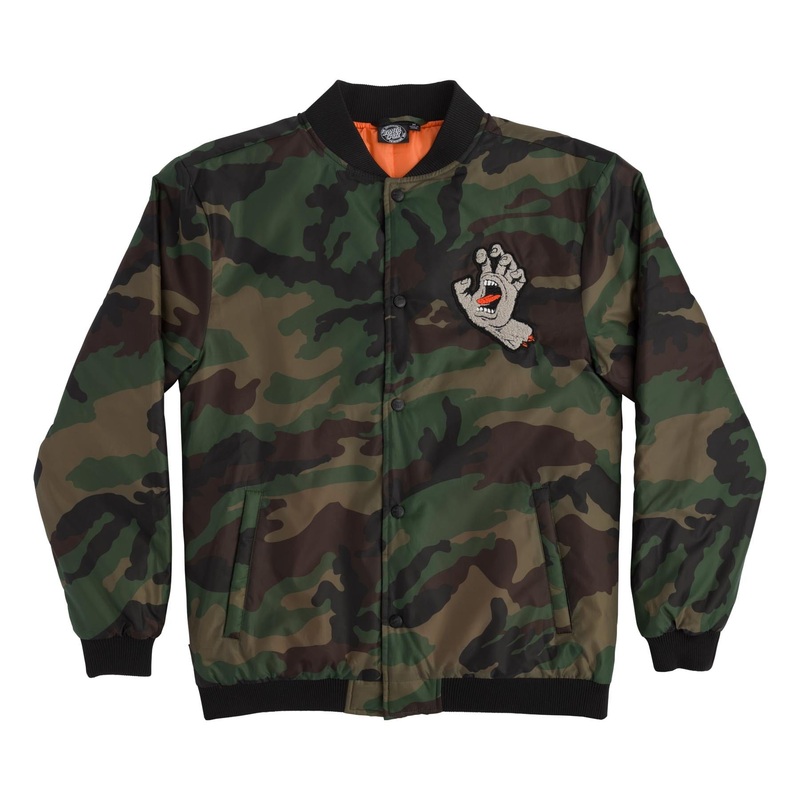 SANTA CRUZ SKATEBOARDS STADIUM JACKET CAMO M
