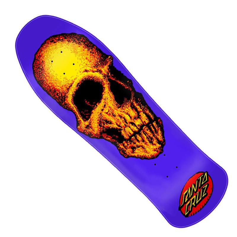 Santa Cruz Street Creep Reissue Purple Deck Purple 10 x 30.75 WB:15.5