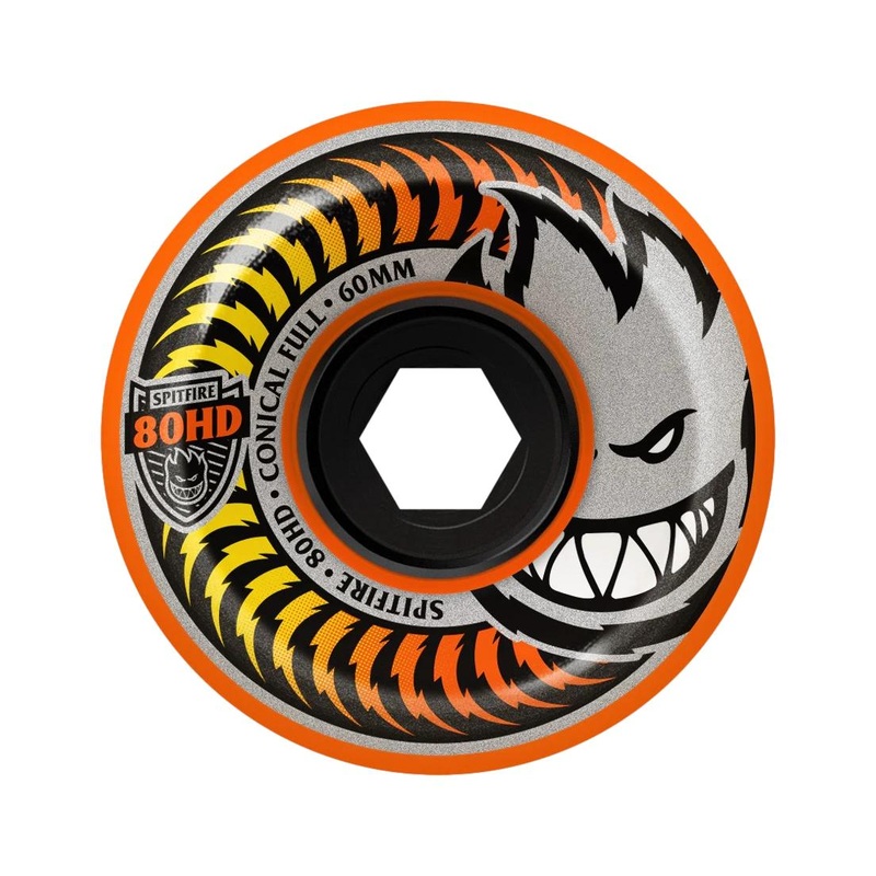 SF 80HD Conical Full Fade Orange 58mm Wheels