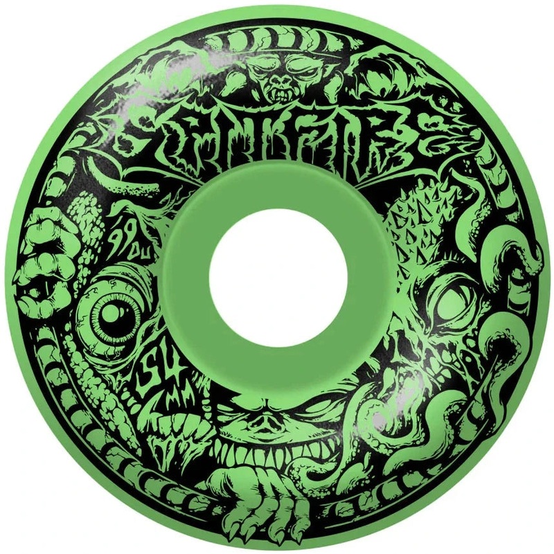 Spitfire F4 Demongate Glow Wheels 99A 54MM