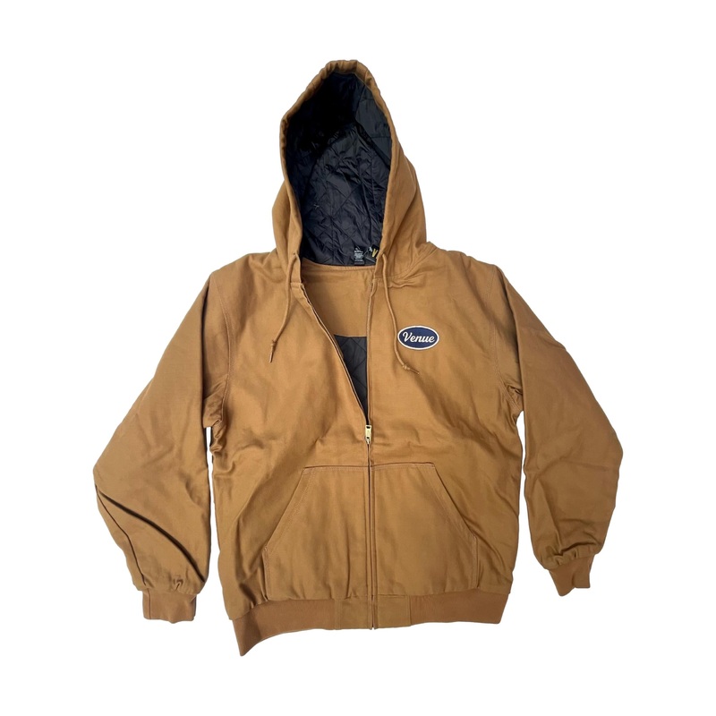 Venue Duck Canvas Work Jacket Saddle M