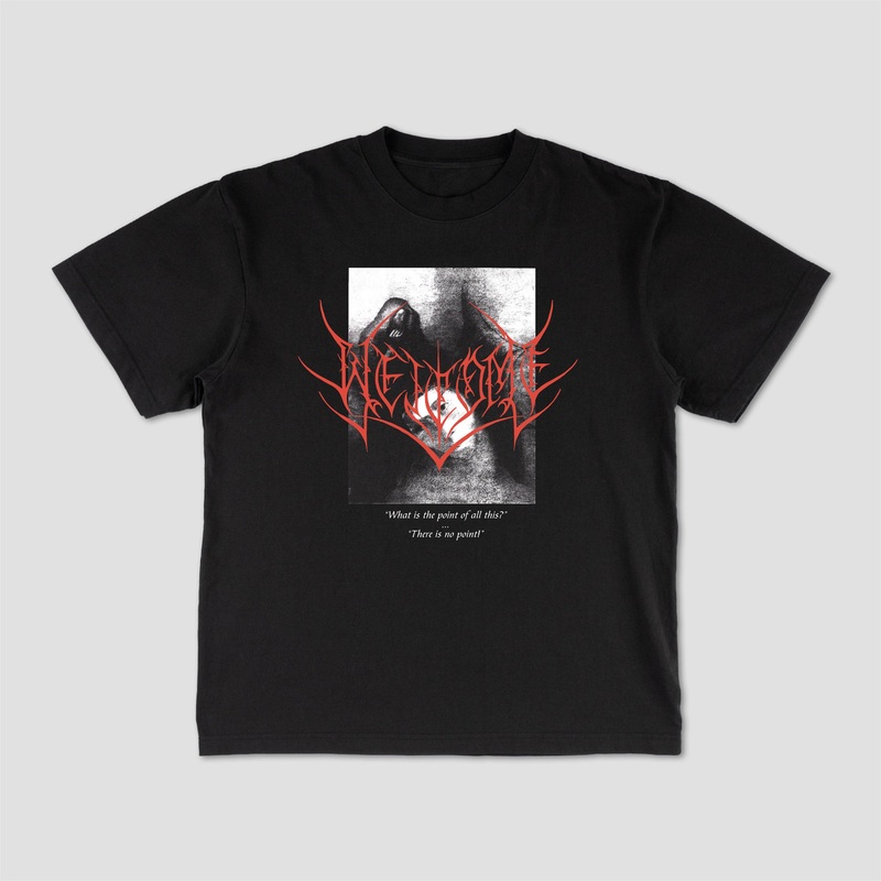 Welcome No Point T-Shirt Black Small