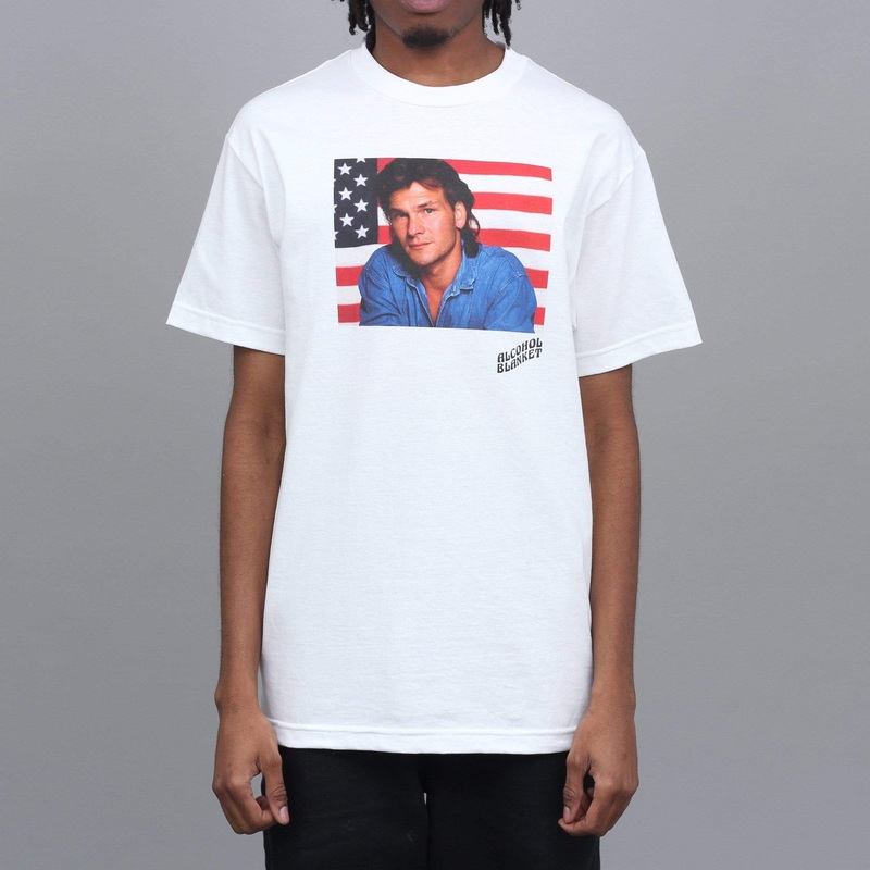 Alcohol Blanket Patrick T-Shirt White Small