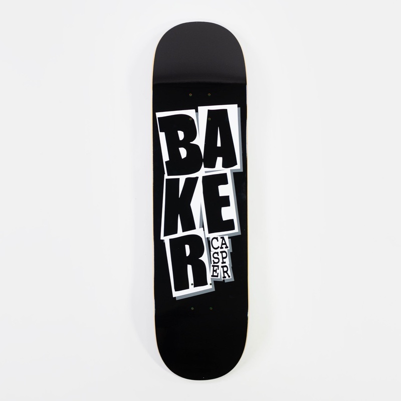 Baker 8.5″ Casper Brooker Stacked B2 Deck – Black 8.5″