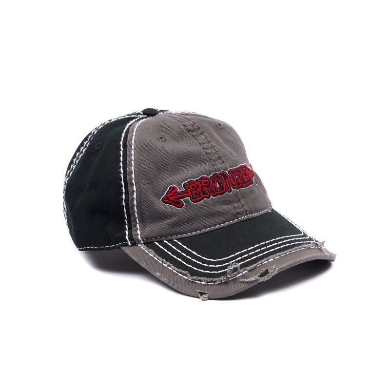 Bronze 56K Stressed Hat Black
